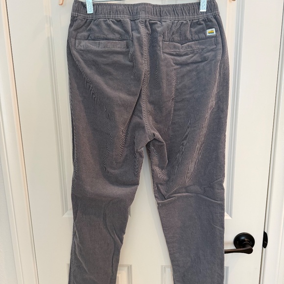 Vuori Men's Optimist Corduroy Pants (Medium) (Grey) - Picture 3 of 3